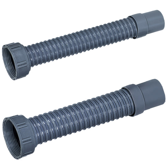 Thickened 56 59mm single thread hose 45 48 single nut double sink kitchen drain pipe high temperature resistant plastic Changshu Mocheng Yongliu Plastic Products Store