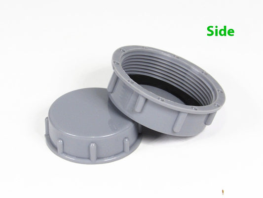 Threaded pipe cap threaded plug seal plug cover PVC plastic cover kitchen sink drain pipe accessories Changshu Mocheng Yongliu Plastic Products Store