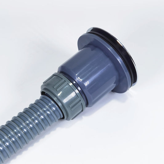 Extended thread high-end ceramic basin 50 models of drain with blue large mop pool old-fashioned sink drain pipe Changshu Mocheng Yongliu Plastic Products Store