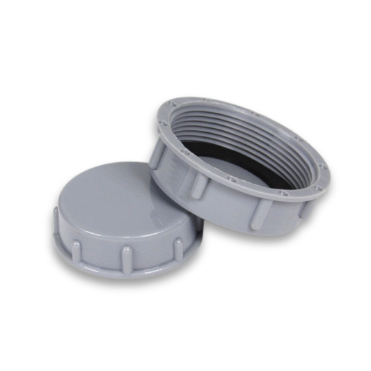 Threaded pipe cap threaded plug seal plug cover PVC plastic cover kitchen sink drain pipe accessories Changshu Mocheng Yongliu Plastic Products Store