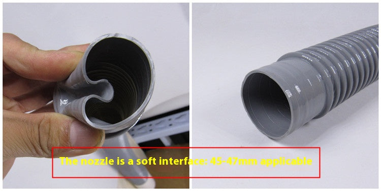 Sewer pipe drainage pipe downpipe large diameter vegetable washing basin washing machine kitchen sink drainage extension pipe Changshu Mocheng Yongliu Plastic Products Store