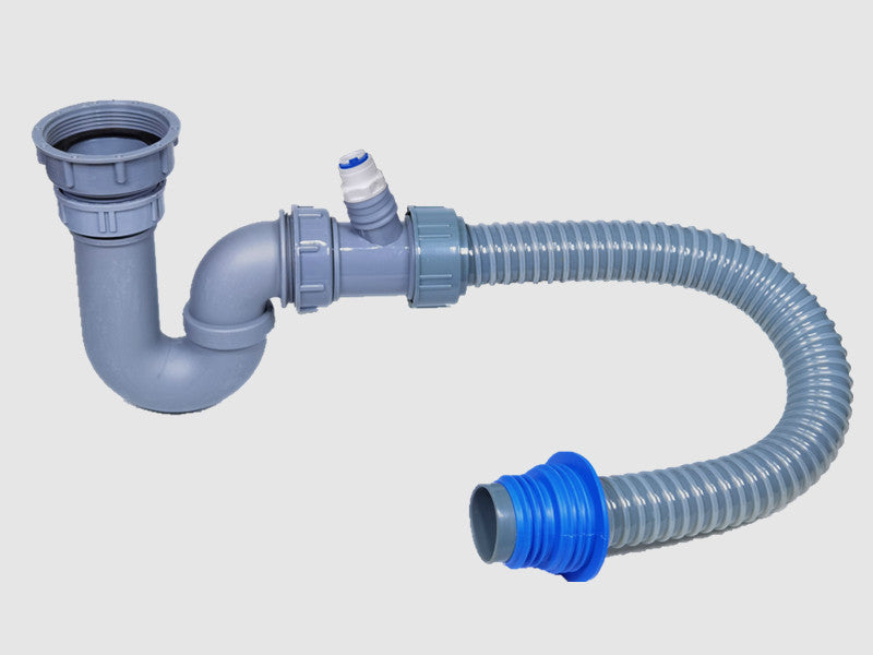 Thickened universal deodorizing drain hose kitchen sink basin vegetable basin mop pool with extended drain pipe-2 Changshu Mocheng Yongliu Plastic Products Store