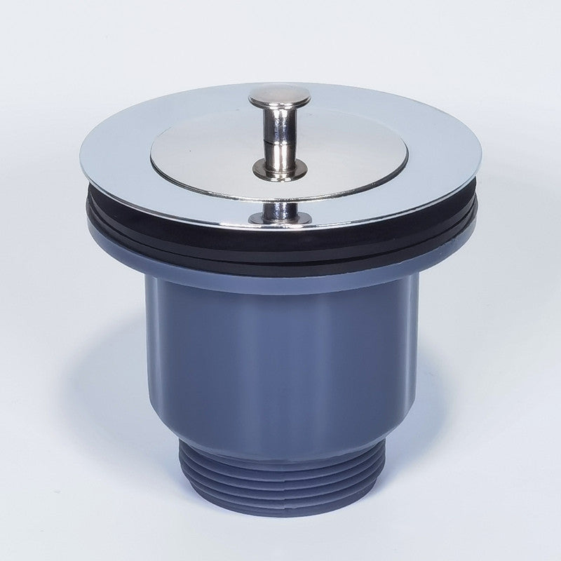 Extended thread high-end ceramic basin 50 models of drain with blue large mop pool old-fashioned sink drain pipe Changshu Mocheng Yongliu Plastic Products Store