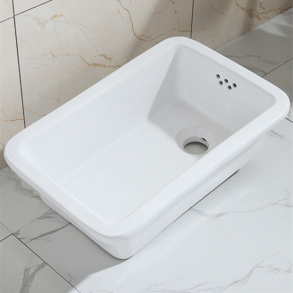 Extended thread high-end ceramic basin 50 models of drain with blue large mop pool old-fashioned sink drain pipe Changshu Mocheng Yongliu Plastic Products Store